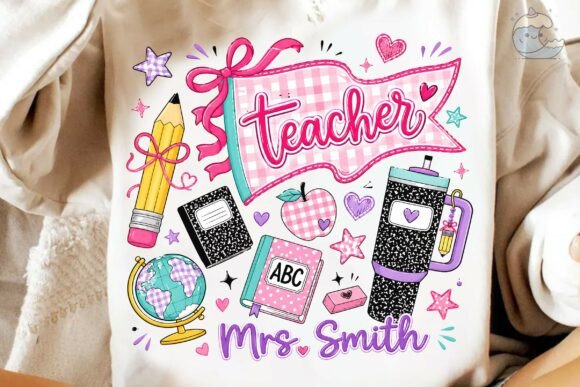 Download Teacher School Supplies Clipart PNG - Premium Resources