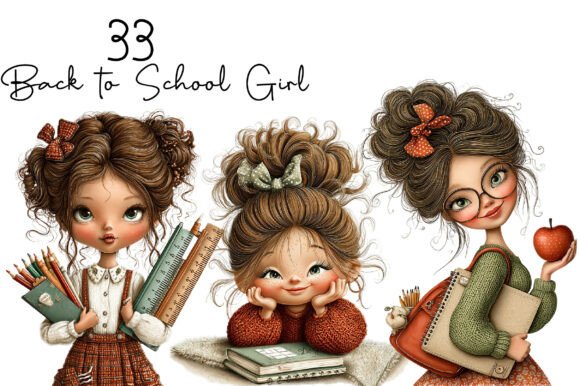 Download Back to School Girl Clipart - School Collection
